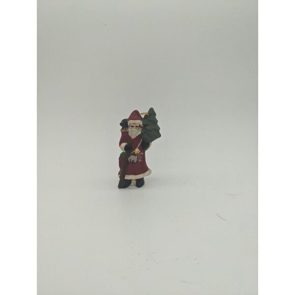 13 PC Lot Of Hand Painted Porcelain Christmas Ornaments. - Picture 5 of 13